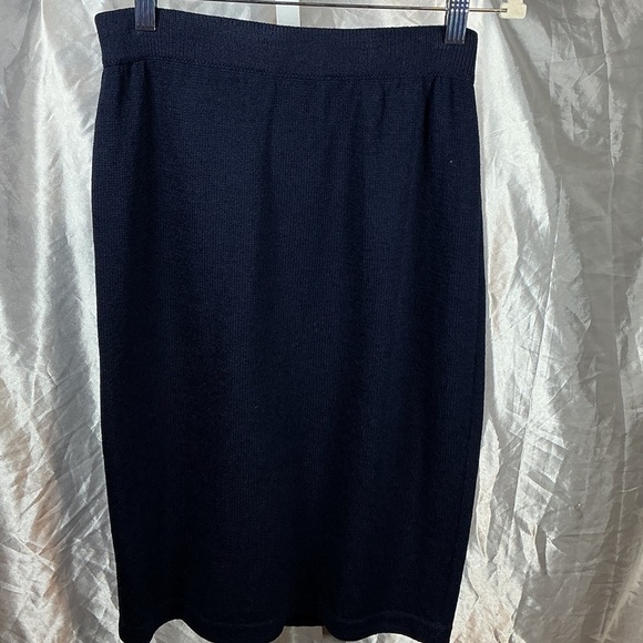 St. John Black Pencil Skirt - Picture 3 of 3